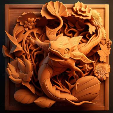 3D модель Now Thats Flower Power A Rival For Haruka Intensive Pok d (STL)